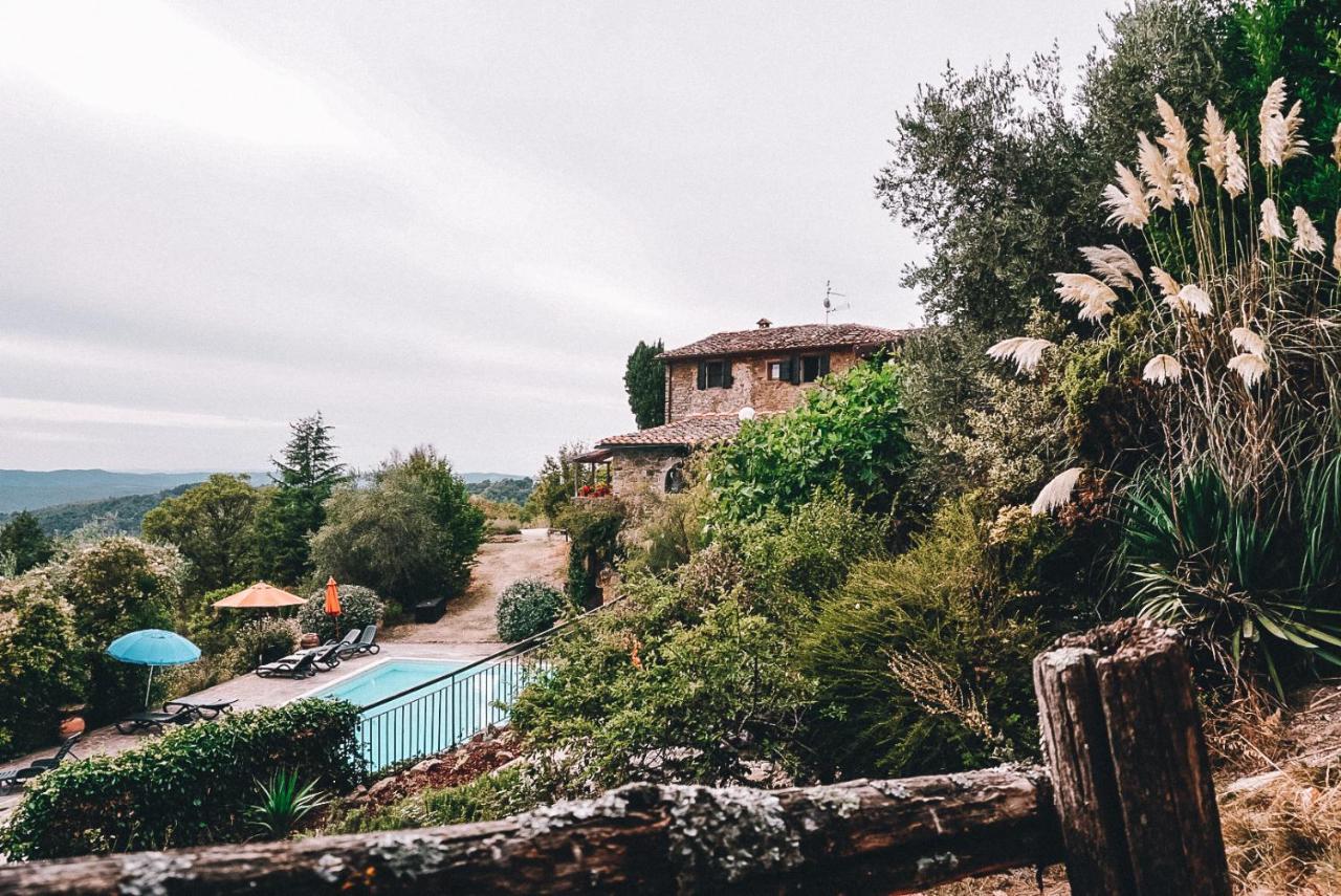 Podere L'Aquila Apartment Gaiole in Chianti Exterior foto