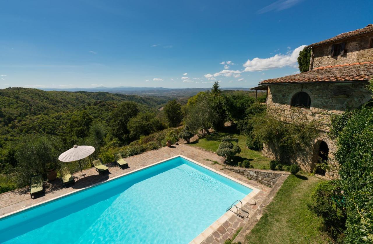 Podere L'Aquila Apartment Gaiole in Chianti Exterior foto