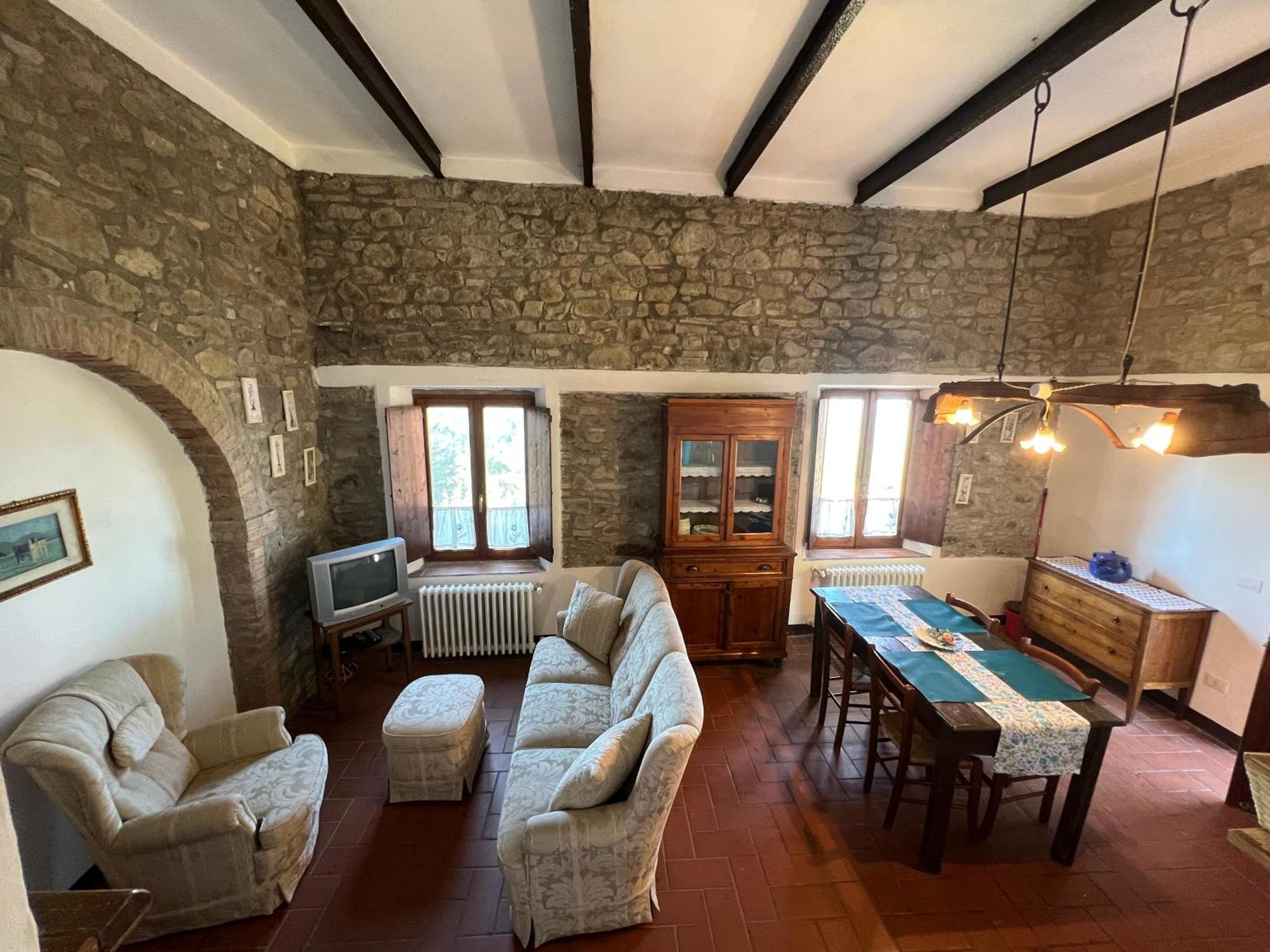 Podere L'Aquila Apartment Gaiole in Chianti Cameră foto